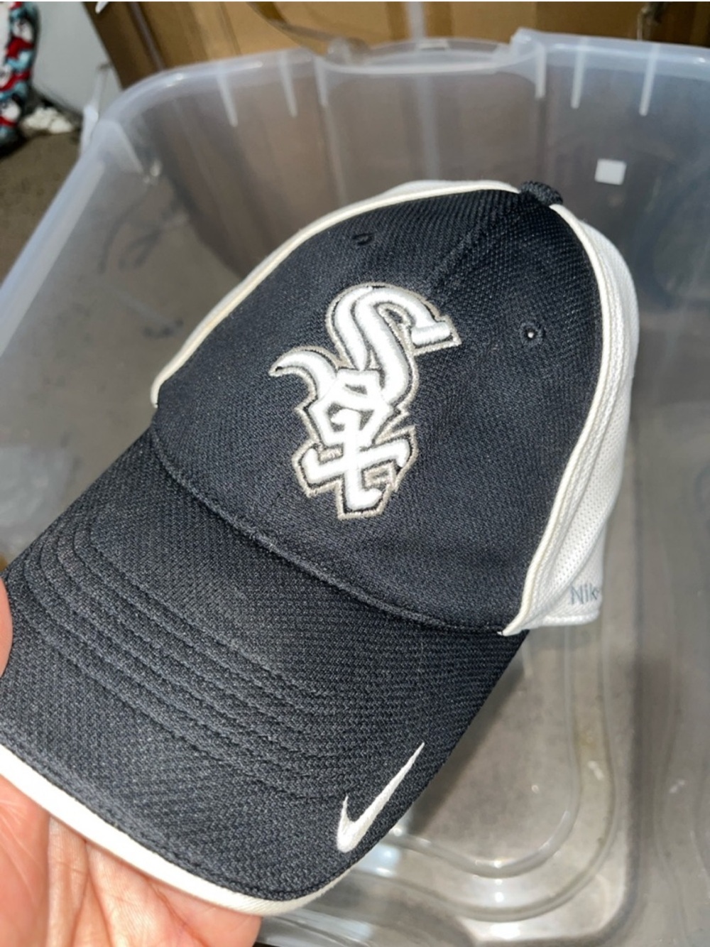 Nike White Chicago White Sox Adjustable Strapback Cap